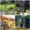 6V 2W Plug-in Solar-Sauerstoffpumpe mit 8,2ft Rohr 2 Luftblasensteine ​​Aquarium Oxygenator Aquarium