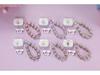 TWS-K44 Wireless Bluetooth Earphones with DIY Hand-Painted Beaded Keychain Case