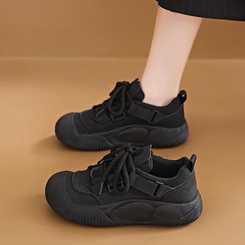 Women's work work pops shoes non-slip hundred with thick bottom casual sneakers