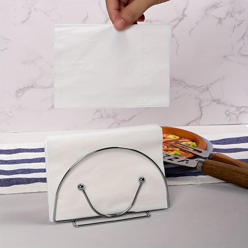 1pcs Vertical Paper Towel Rack - Stylish and Convenient Napkin Holder for Hotels, Restaurants, and Coffee Shops - Easy To Use Metal Napkin Paper Clip