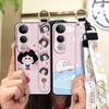 Cartoon Cute Phone Case For VIVO V50 Lite 5G Global Soft case Protective Fashion Design Shockproof Dirt-resistant Ring