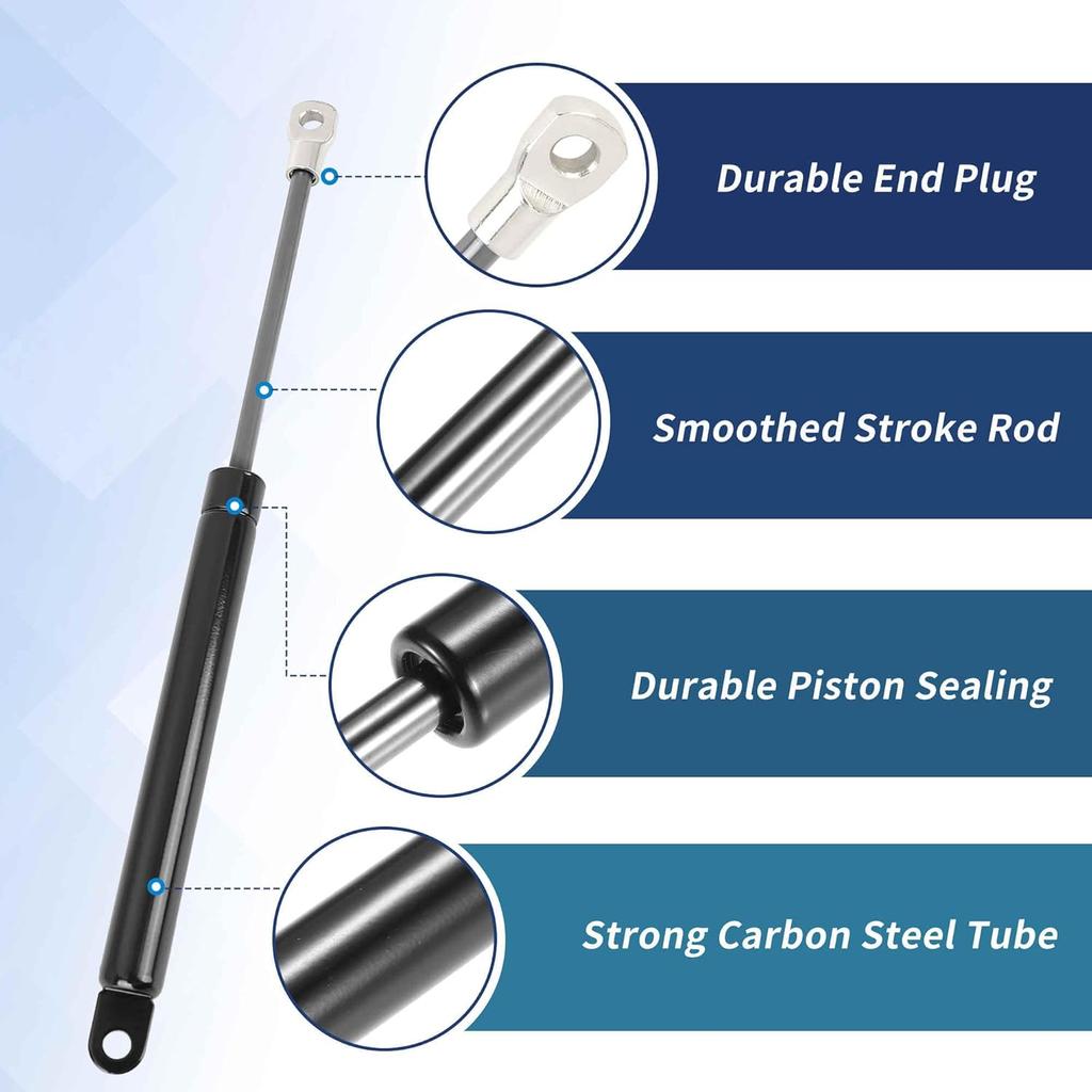 Front Hood Lift Support Struts Gas Springs Shock Replace No.51231906286/11811906286 for BMW 325i E30 1992-1993 for BMW 318is1991