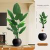 Large Faux Bird of Paradise Tree - Indoor Living Room Floor-Standing Luxury Green Plant Decor