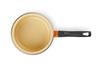 Le Creuset Enamel Saucepan EOS, 16 cm, Orange [Official Product in Japan]