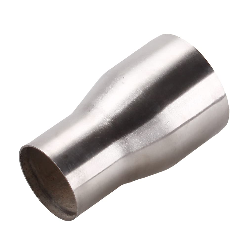 MUTEKI Exhaust Pipe Adapter, Exhaust Connecting Pipe, Universal, Stainless Steel, Pipe Coupler, Exhaust Pipe