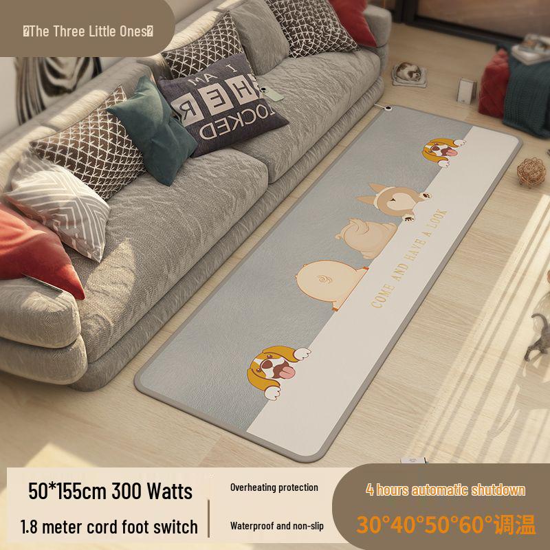 Electric Heated Foot Warmer Mat for Office - Winter Warmth Solution