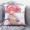 Madoka Kaname Anime Girl Puella Magi Madoka Magica Pillow Covers Home Sofa Cushion Covers and Aecorative Custom