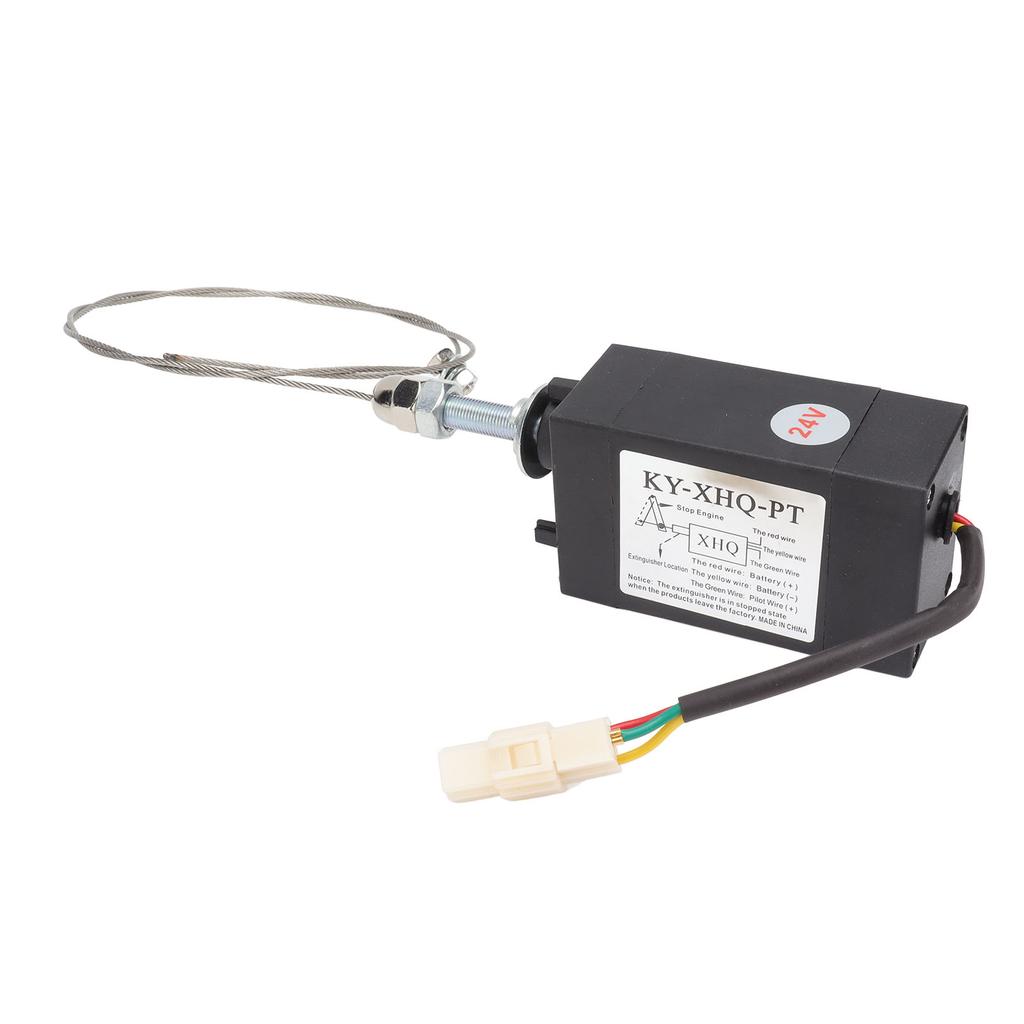 24V Zařízení pro zastavení motoru ABS Nerezová ocel Solenoidový ventil pro zastavení motoru generátoru pro výměnu