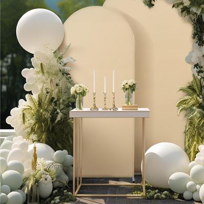 Arch Backdrop Cover Fashion Decorative Arched Flower Door Background for Bridal