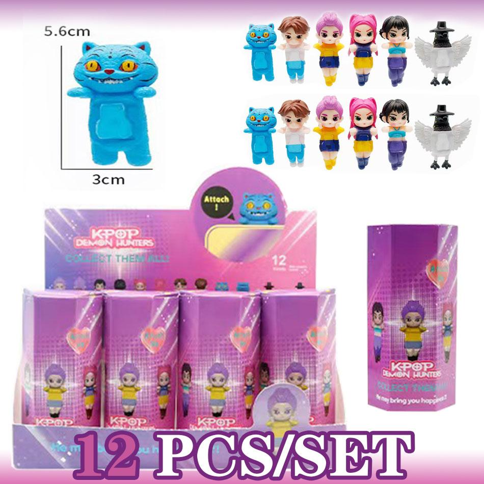 Party Angel KPop Demon Hunters Blind Box Car Decoration Desktop Computer Screen Cupid Hand Fashion Play Doll Birthday Gift