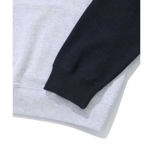 Covernat Ss24 Logo Raglan Hoodie Men hoodies Gray CO2401HD04HG