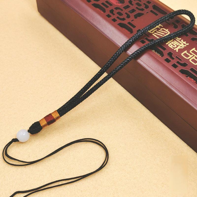 Agarwood-Inlaid Sandalwood Card Holder with Dragon & Tiger Motif – Chinese Style Pendant Plaything