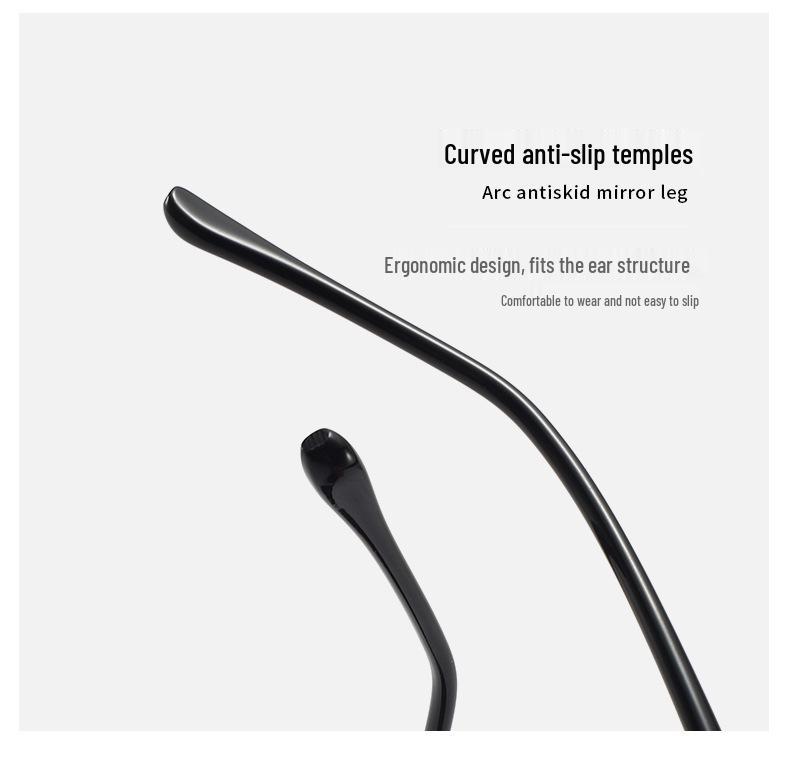 Retro TR90 Polarized Round Frame Sunglasses - Fashionable Celebrity Street Style Shades