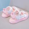 Summer Open Toe Soft Sole Girls Sports Princess Sandals Casual Student Kids Beach Shoes