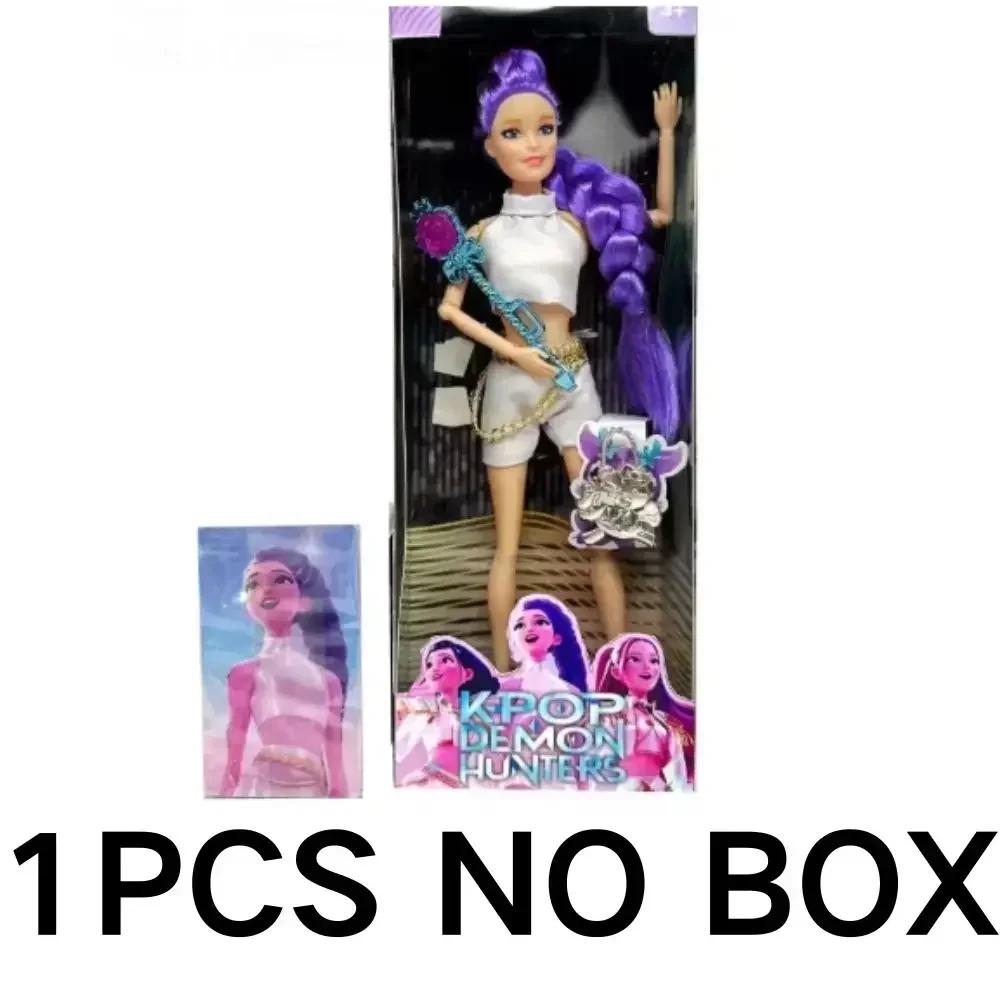 Doll Toys Kpop Demon Hunters Action Figure Toy Rumi Mira Zoey Beautiful Princess Baby Girl Dolls Plastic DIY Toy for Girls~~