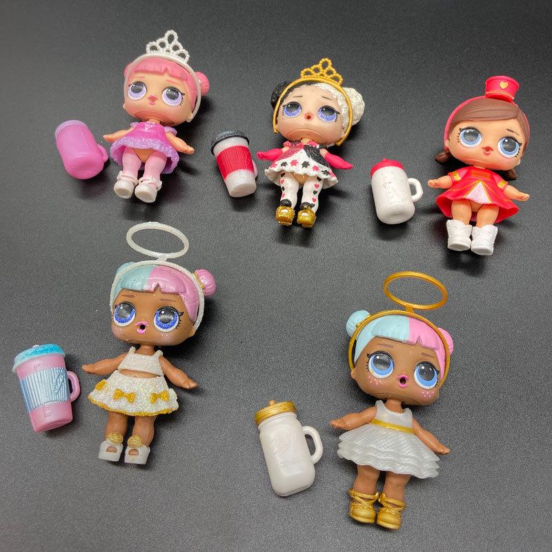 8cm Puppen-Set: Enthält Kleidung, Schuhe, Accessoires für Rollenspiele