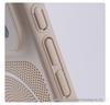 Frosted Magnetic Case for iPhone 17 Pro Max with Ice-Cooling Heat Dissipation and Apple 16 Drop Protection