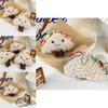 Sweet Sandwich Plush Doll Cute Taco Design Keychain Made With High Quality Pp Cotton