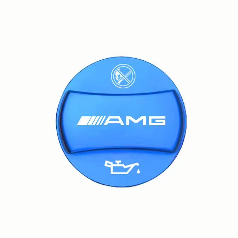 

Car Oil Tank Protect Cover Refuel Fuel Tank Cap Accessories For Mercedes Benz AMG A B C E G CLA W211 W203 W204 C260 E300L A200L