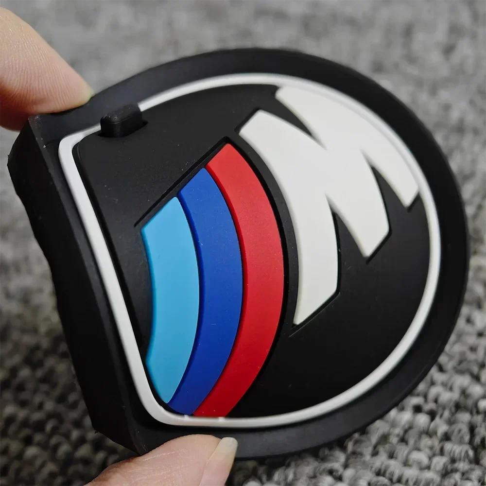 

Thickened Version Silicone Rubber Car Water Coaster for BMW E90 F10 E60 F30 F20 E92 F15 F16 X M 1 2 3 4 5 6 Series Accessories 65mm