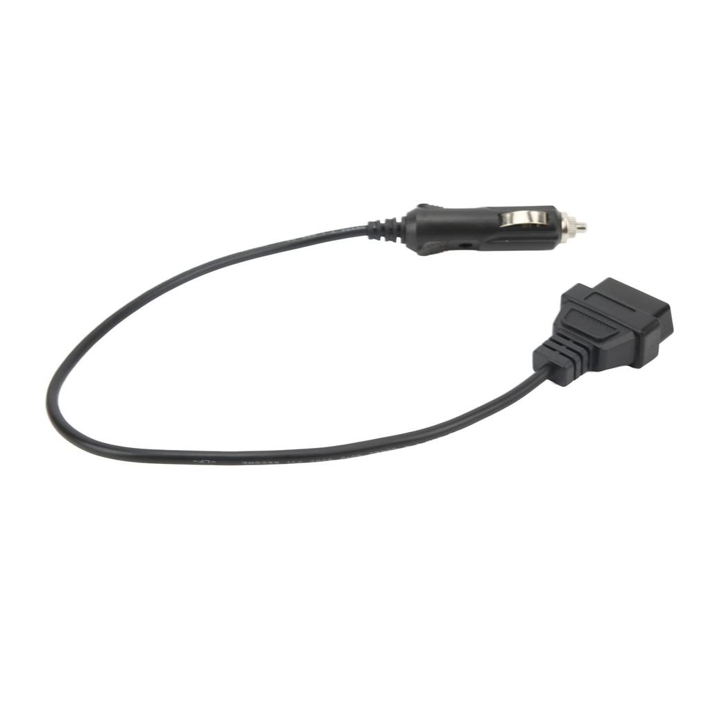 OBD2 Male To Cigarette Lighter Cable Emergency Power Memory Saver Diagnostic Adapter Cable