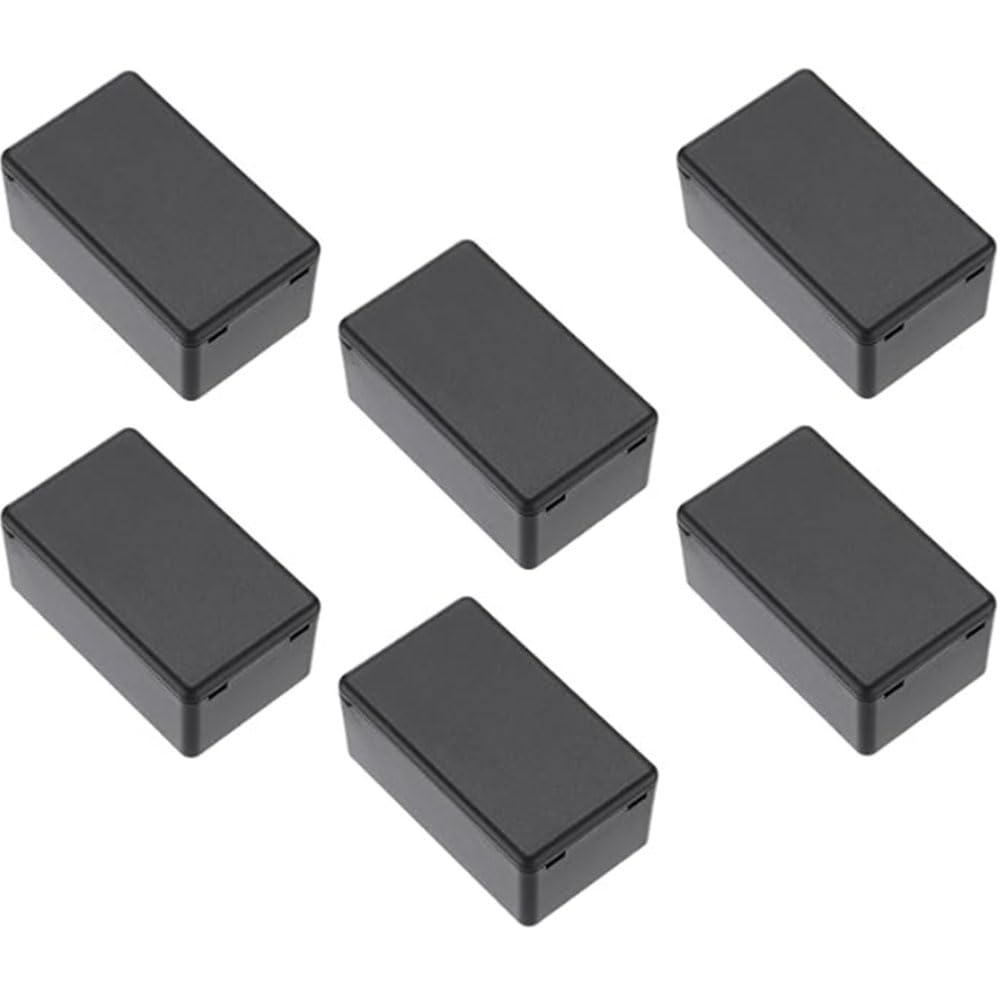 קופסת חיבורים חסינת אבק 6 יחידות 60x36x25 מ"מ קופסת חיבורים ABS עמידה למים קופסה מפלסטיק קופסת חשמל לפרויקטים חשמליים