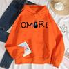 Cute Omori Hoodie Printed Sportswear Unique Style Popular Hot Selling Pullover Hip Hop Casual Classic Clothing Men Sportswear