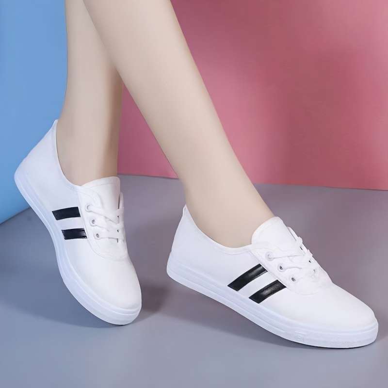 

Shallow mouth white shoes women s 2025 spring and summer new Korean version of canvas shoes casual fashion versatile flat-soled single shoes women s s 40 белый
