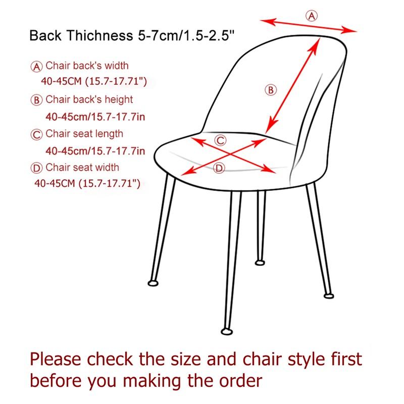 1/2Pcs Jacquard Duckbill Chair Cover Soft Dining Chair Slipcovers Low Back Stretch Chair Case For Kitchen El Wedding Party
