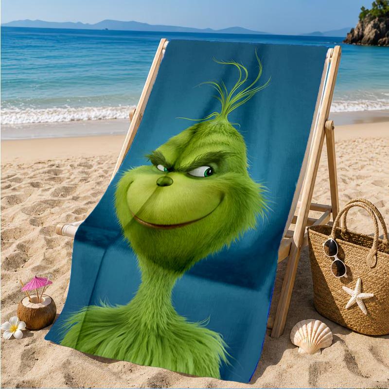 Christmas Collage Beach Towel, Microfiber Beach Towel, Perfect For Pool, Beach, Travel, Home Decor Beach Party Fan Gifts