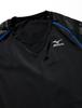 Mizuno Biogear BG7000T Training Short Sleeve K2MJ7A61 Men's Black/Blue Size S