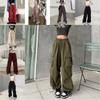 Casual Workwear Pants For Women With Polyester Fabric And Pocket Design For Summer Comfort