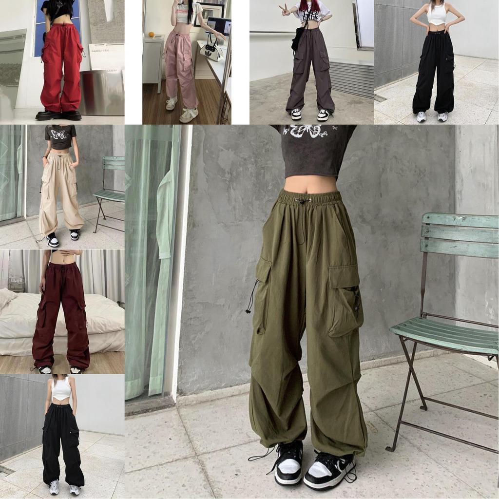 Casual Workwear Pants For Women With Polyester Fabric And Pocket Design For Summer Comfort