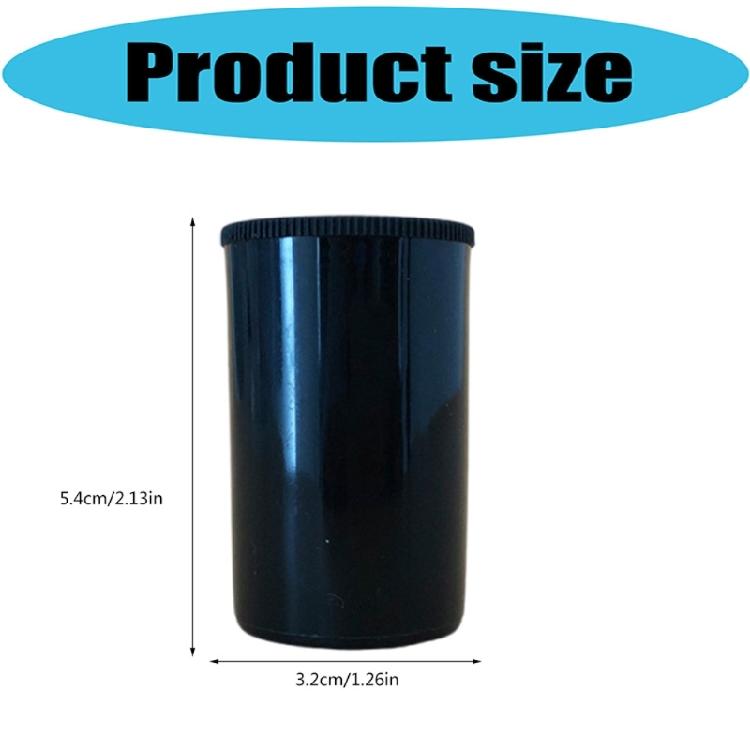 Leakproof Film Storage Tube Film Cans with Removable Lid Small Container For Travel Organization Darkroom Accessories