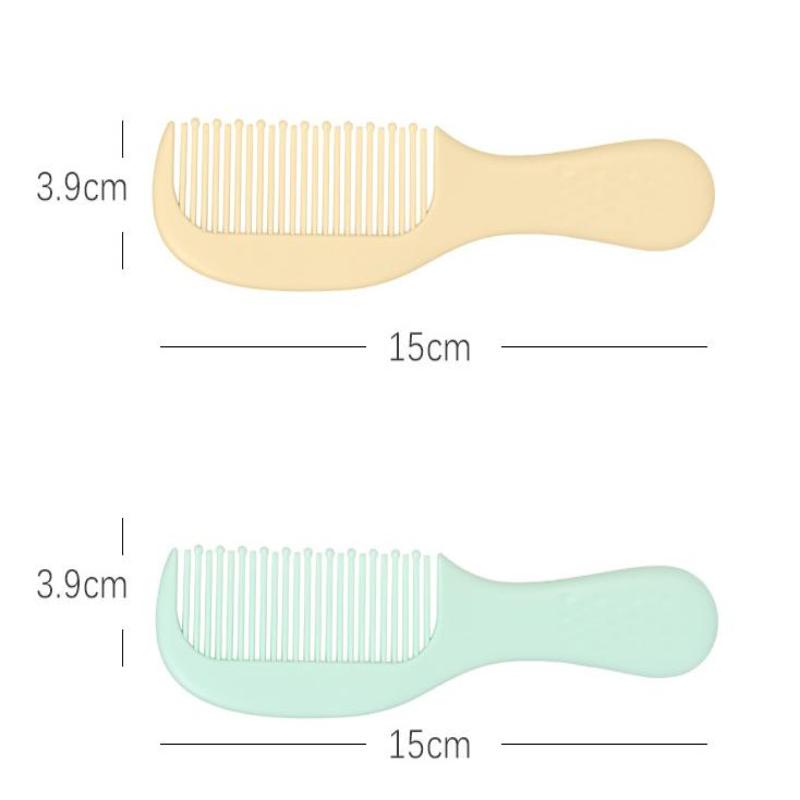 Sada kartáče a hřebenu na měkké vlasy z vlny Nejjemnější štětiny Kartáč na dětské vlasy Kartáč na masáž těla kojence Uklidňující kartáč do vany Cestovní výbava