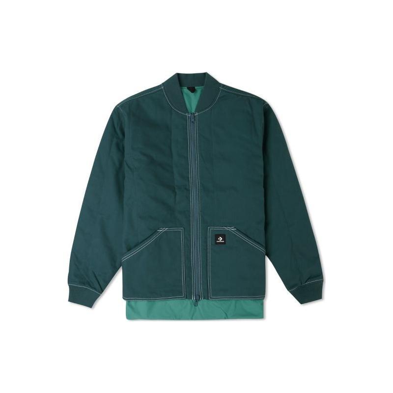 Converse Utility Reversible Padded Jacket Asia Sizing Green Men s 10024618-A02 M