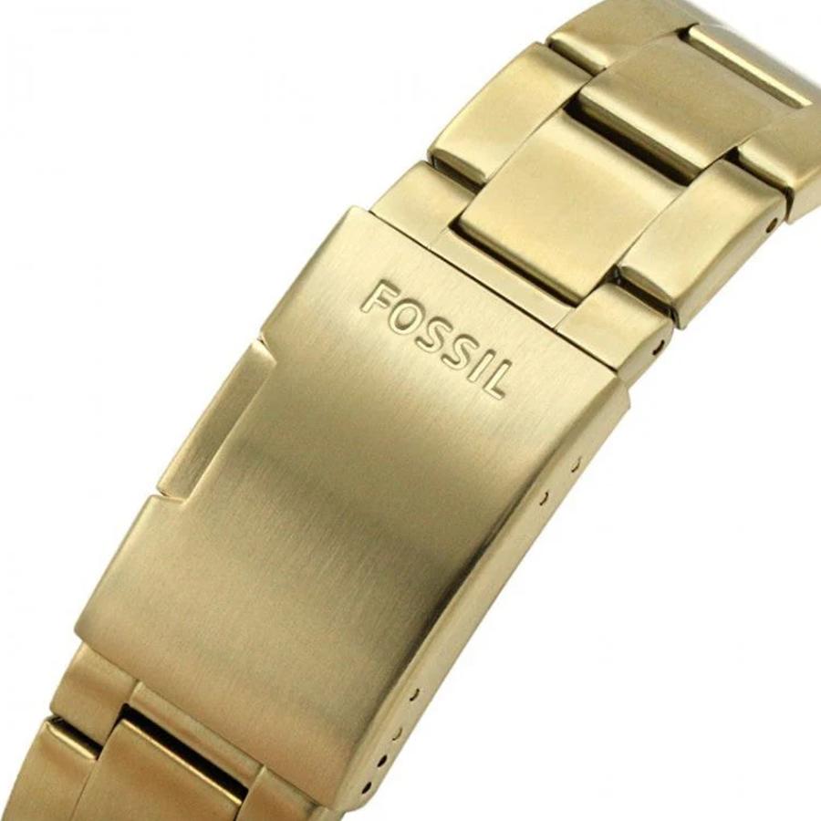 Men's Chronograph Quartz Watch: Black Dial Silver Stainless Steel Strap Three Subdials with Date Display FS5727