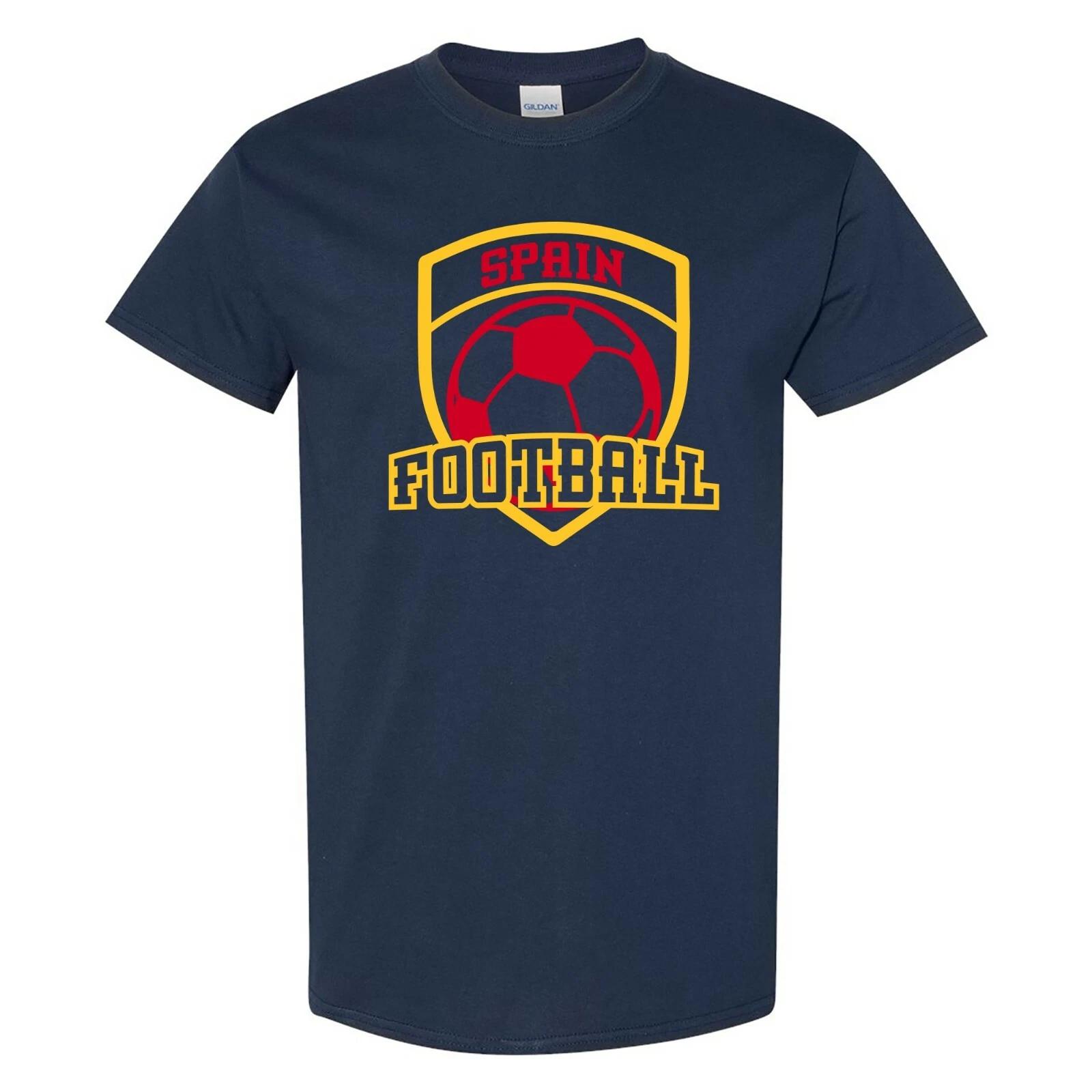 

Spain Football - Soccer Sports Competition T Shirt - Navy 3XL