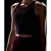 Lululemon Swiftly Tech Cropped Round Neck Racerback Tank Top 2.0  Sparkle Black Plum Rainbow Lurex
