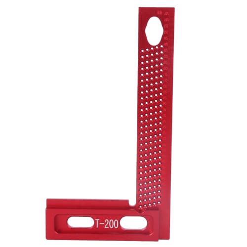 T-200 T-Cage, Square Ruler, Marking Tool, Aluminum Alloy Measuring Tool, Compatible with Scales