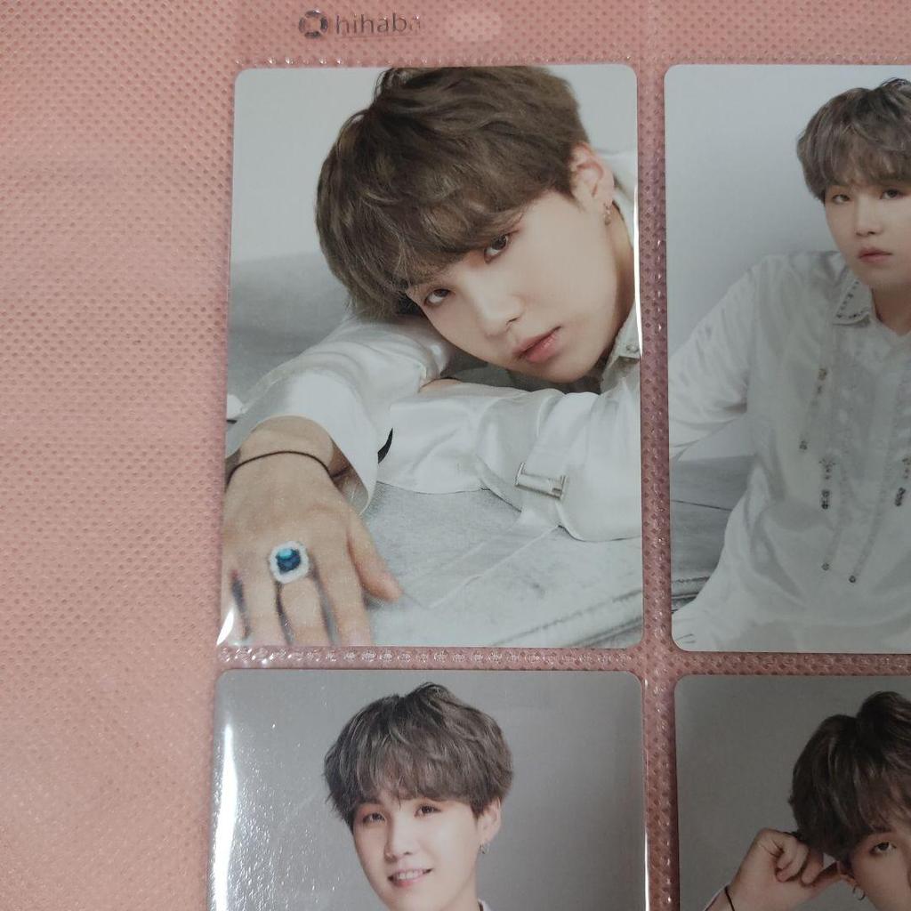 [USED] BTS SUGA Mini Photo Trading Card LYS SYS FINAL Complete Set