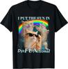I Put The Fun In Dysfunctional Funny Cat Meme Bootleg T-Shirt