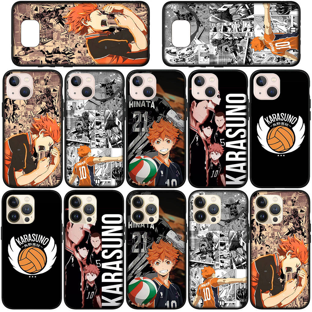 Phone Case for iPhone 17 16 15 Xiaomi Poco F8 F7 X7 X6 M8 C85 C75 C71 Redmi Note 14 13 12 11 Pro Max A4 14C 13C 15C Anime Haikyuu Shoyo Hinata Cover