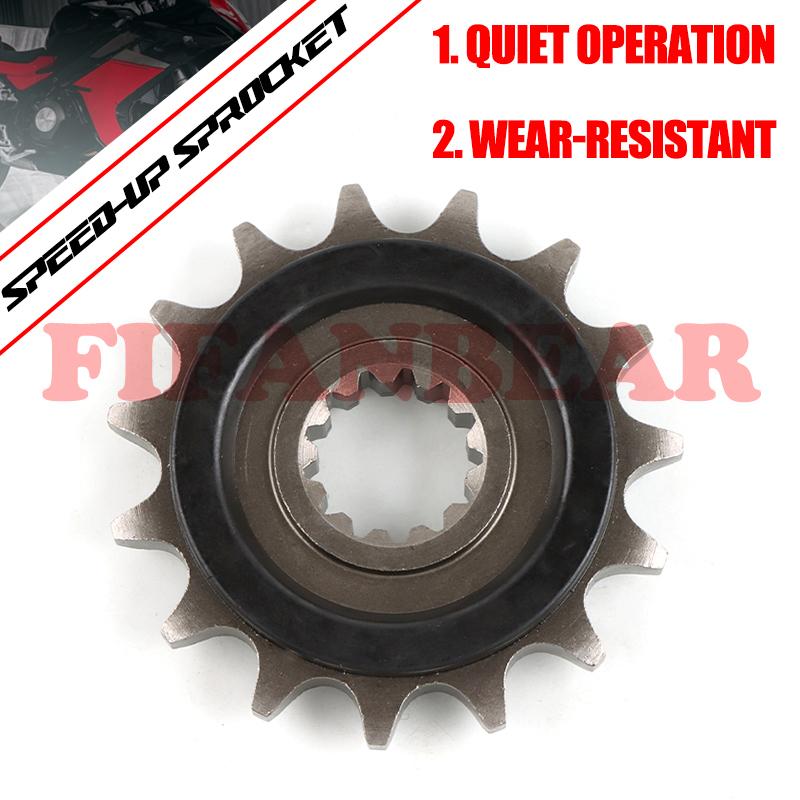Motorcycle Small Sprocket 15 Teeth Front Sprocket 525 For QJMotor SRK 250 Srk 250 Rr 24-25 SRT 550x 24-26 SRK 600/600RC 23-26