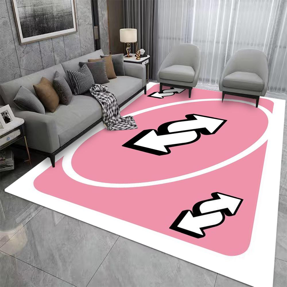 Uno Carpet Cartoon Living Room Bedroom Kitchen Sofa Table Balcony Rug Non-slip Washable Mat Exquisite Home Ornaments