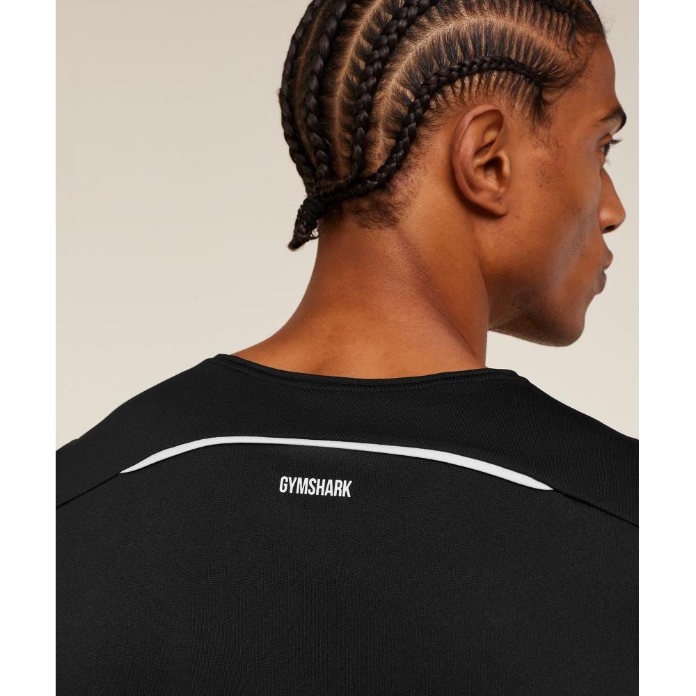 Gymshark Arrival Contrast Tank Black A4c4i Bdkq