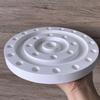 Multi Hole Circular Shape Silicone Candle Holder Molds Easy Demolding For Epoxy Resin Candlestick Plate Home Decoration
