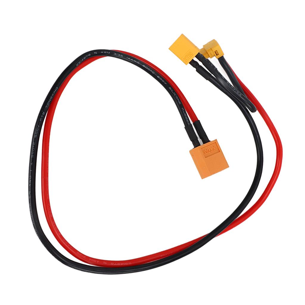 Adaptador de Cable AWM14 Silicona Ignífugo XT60 Hembra a XT30 Curva de 90 Grados Adaptador Cable de Conversión para