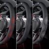 Car Steering Wheel Cover Ultra-thin Breathable Car Accessories For BMW E92 E53 E61 E62 E93 GT G30 G20 G05 G11 E48 Series i3 G07 XN9