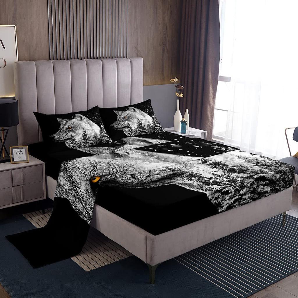 Marine Animal Sheets Sharks Octopus Turtles Coral Sheets Bedding Sets Suitable For Children Room Decoration